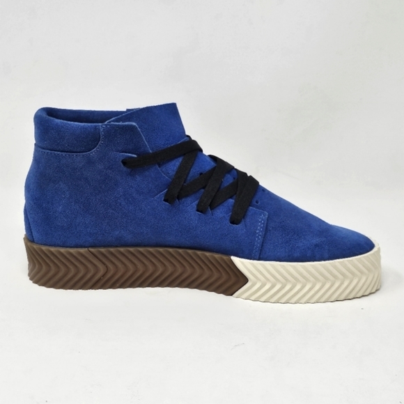Alexander Wang x Adidas AW Skate Mid Shoes Bluebird Core Black Size 6.5 NEW - Picture 3 of 12